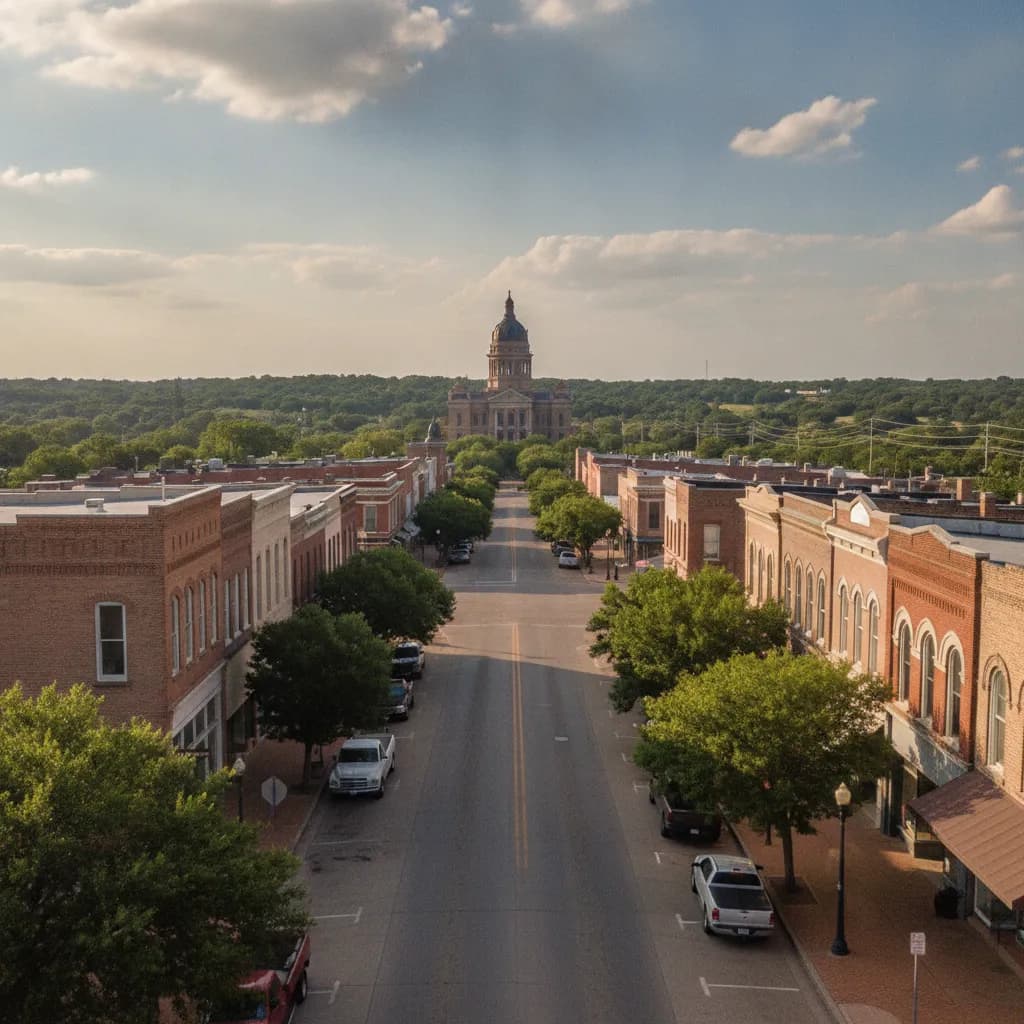 View of Gainesville, TX
