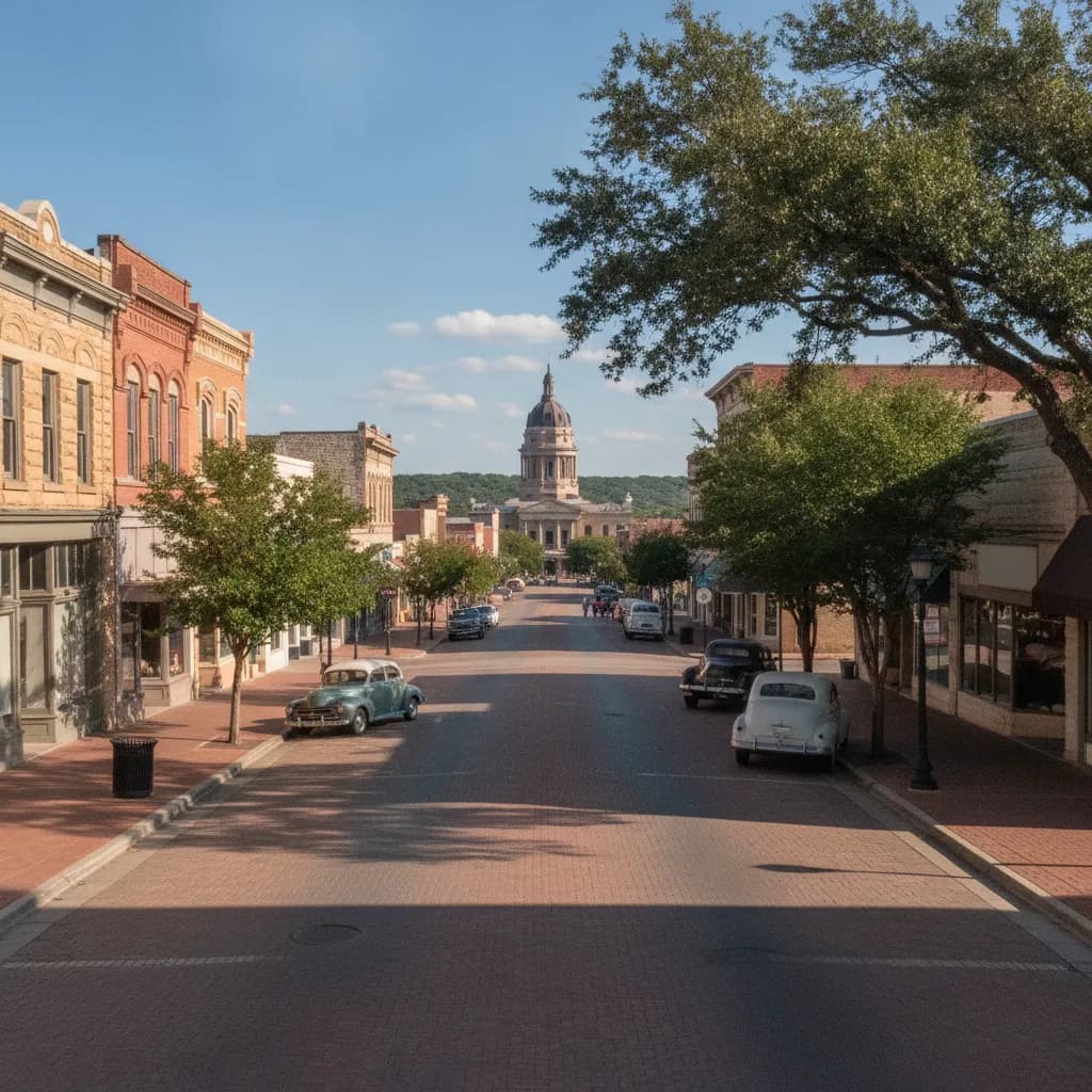 View of Georgetown, TX