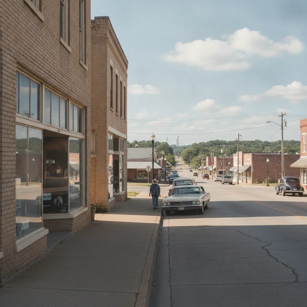 View of Gladewater, TX