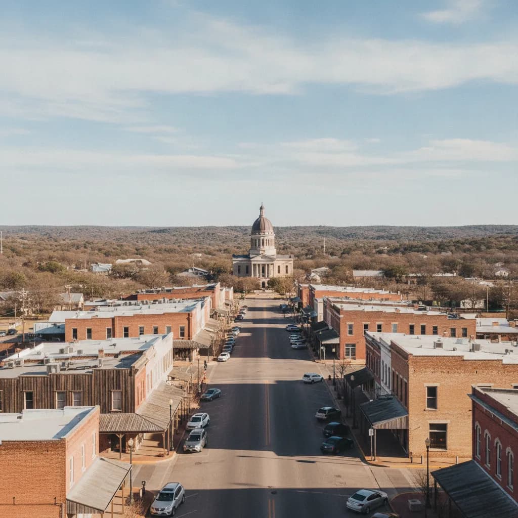 View of Graham, TX