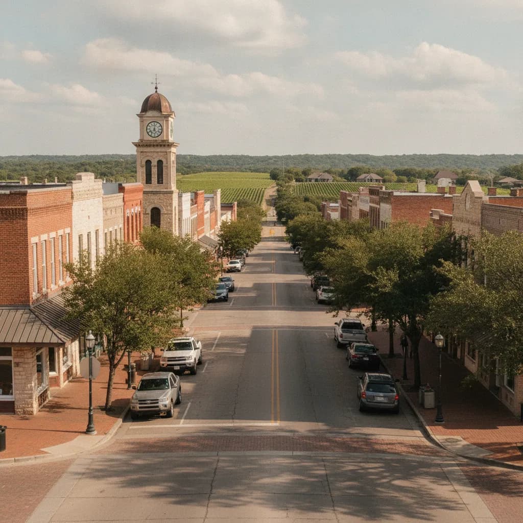View of Grapevine, TX