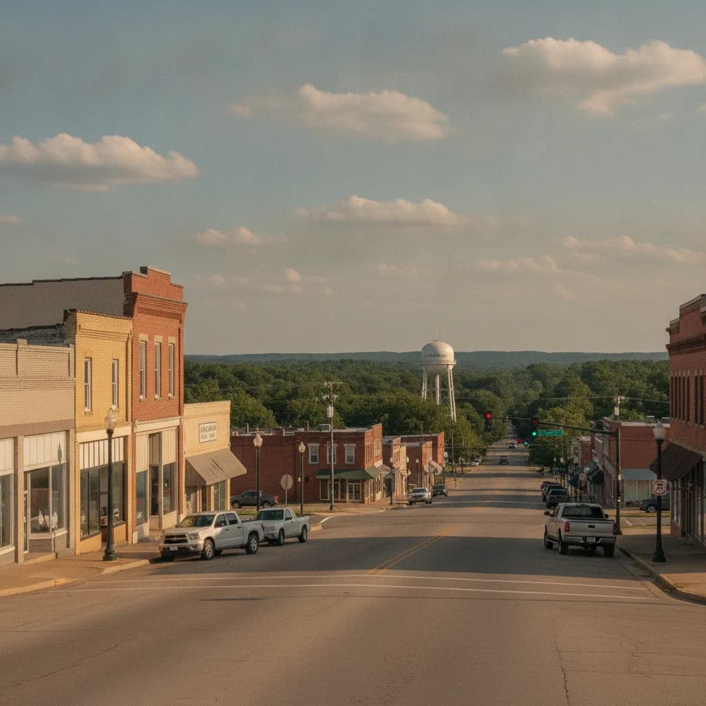View of Hallsville, TX