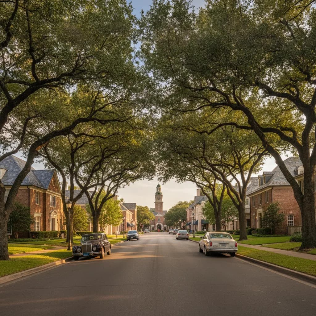 View of Highland Park, TX