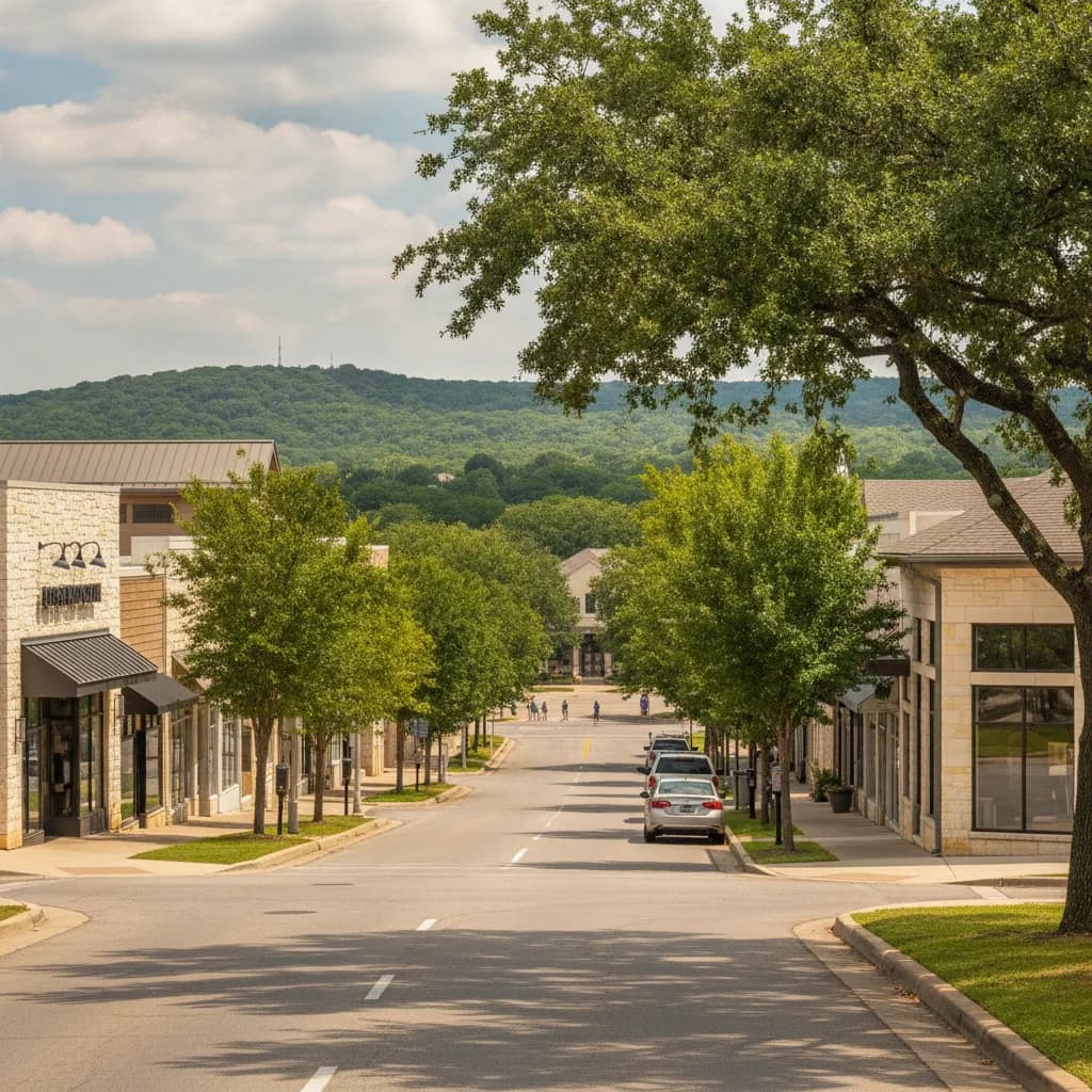 View of Highland Village, TX