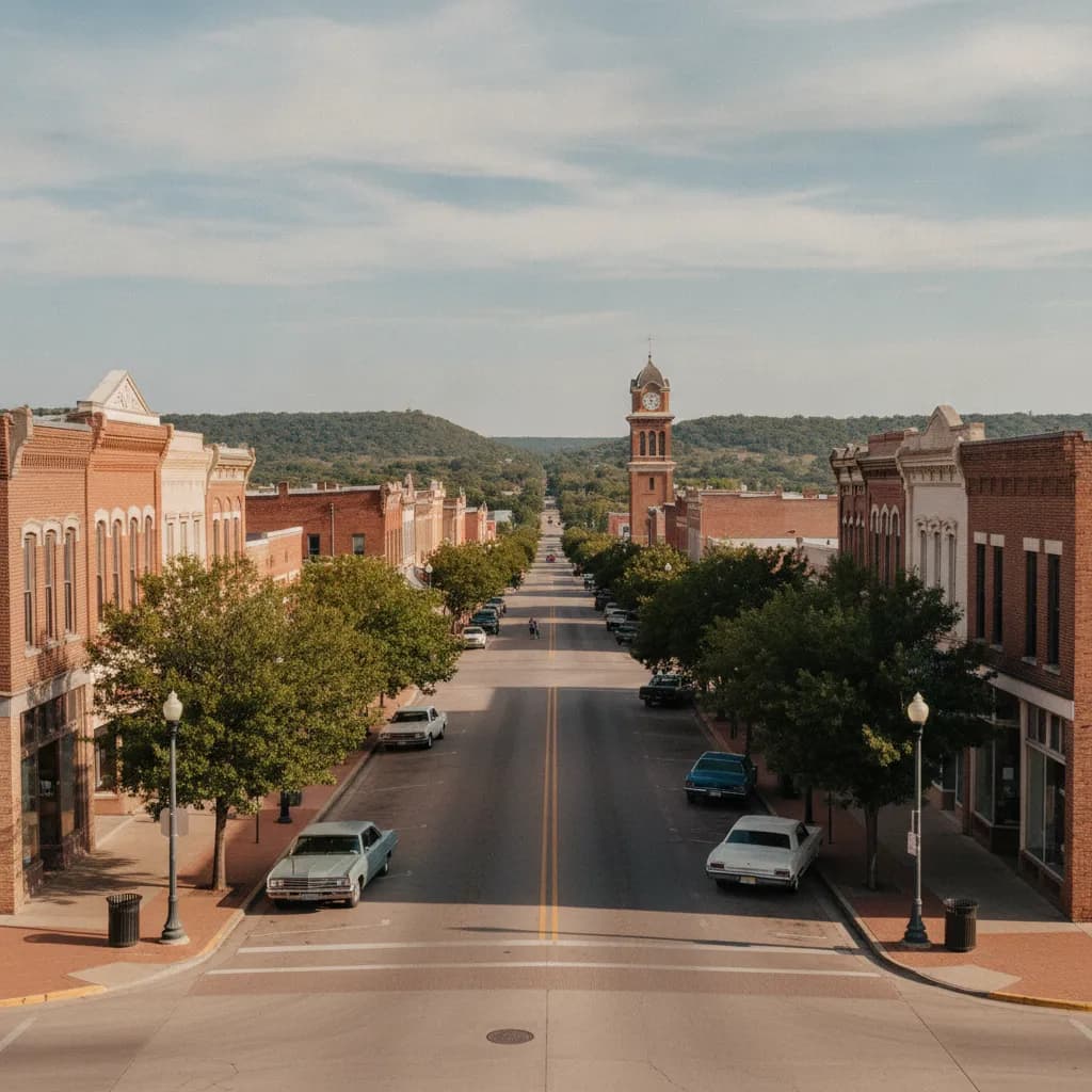 View of Hillsboro, TX