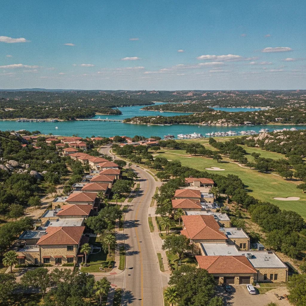 View of Horseshoe Bay, TX