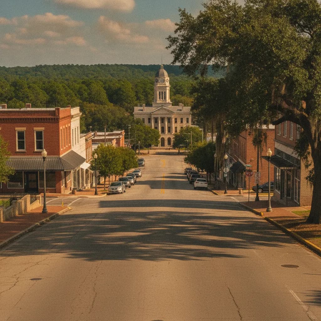 View of Huntsville, TX