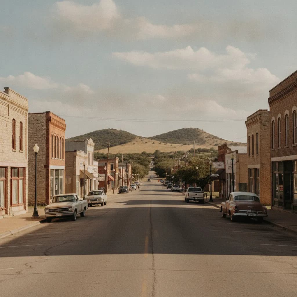 View of Jacksboro, TX