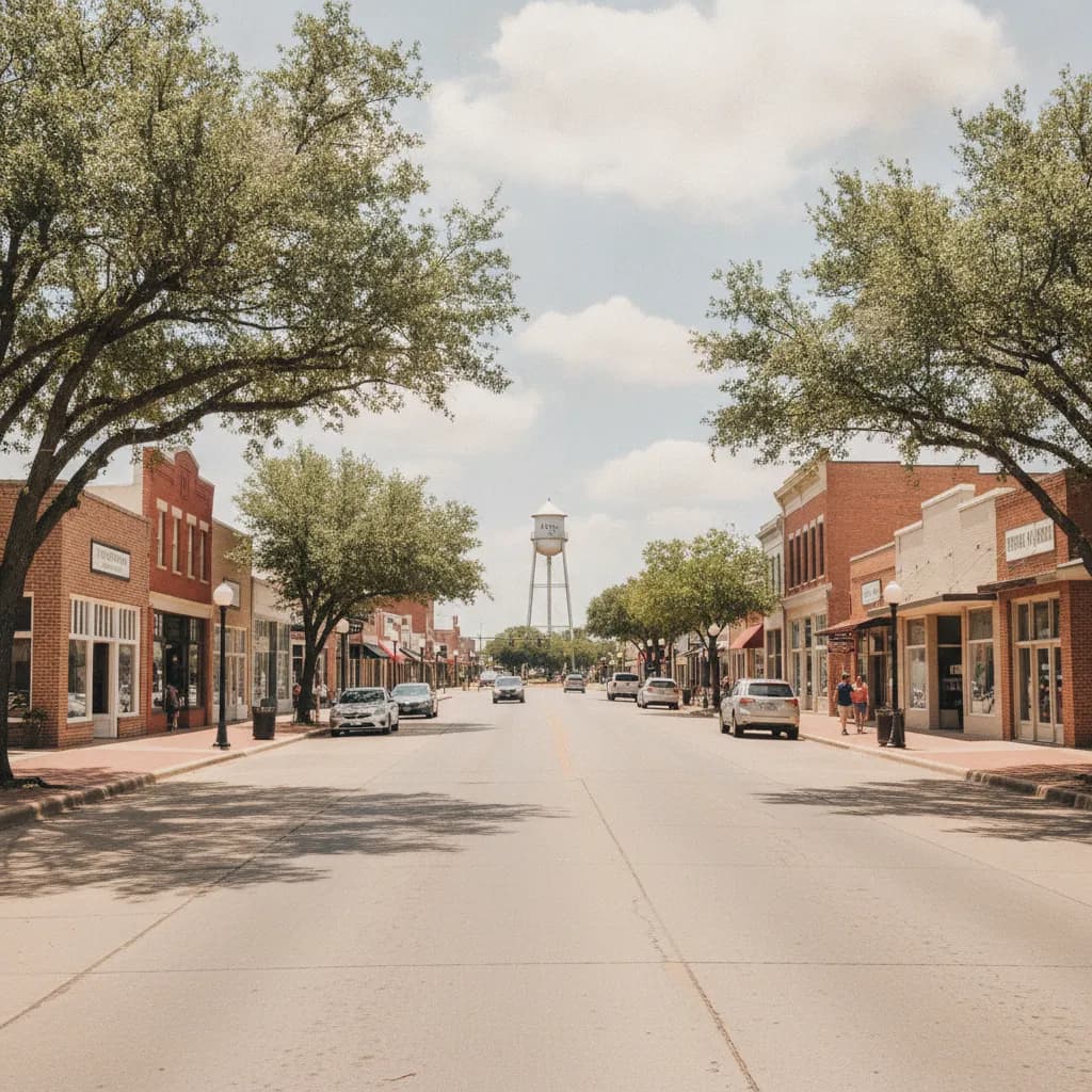 View of Katy, TX