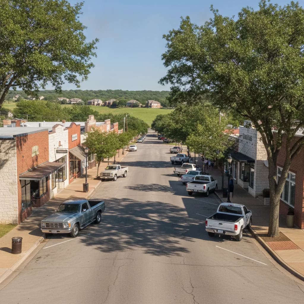 View of Keller, TX