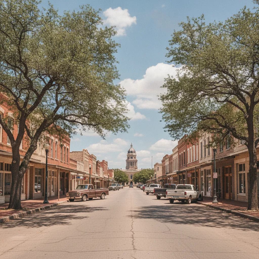 View of Kingsville, TX
