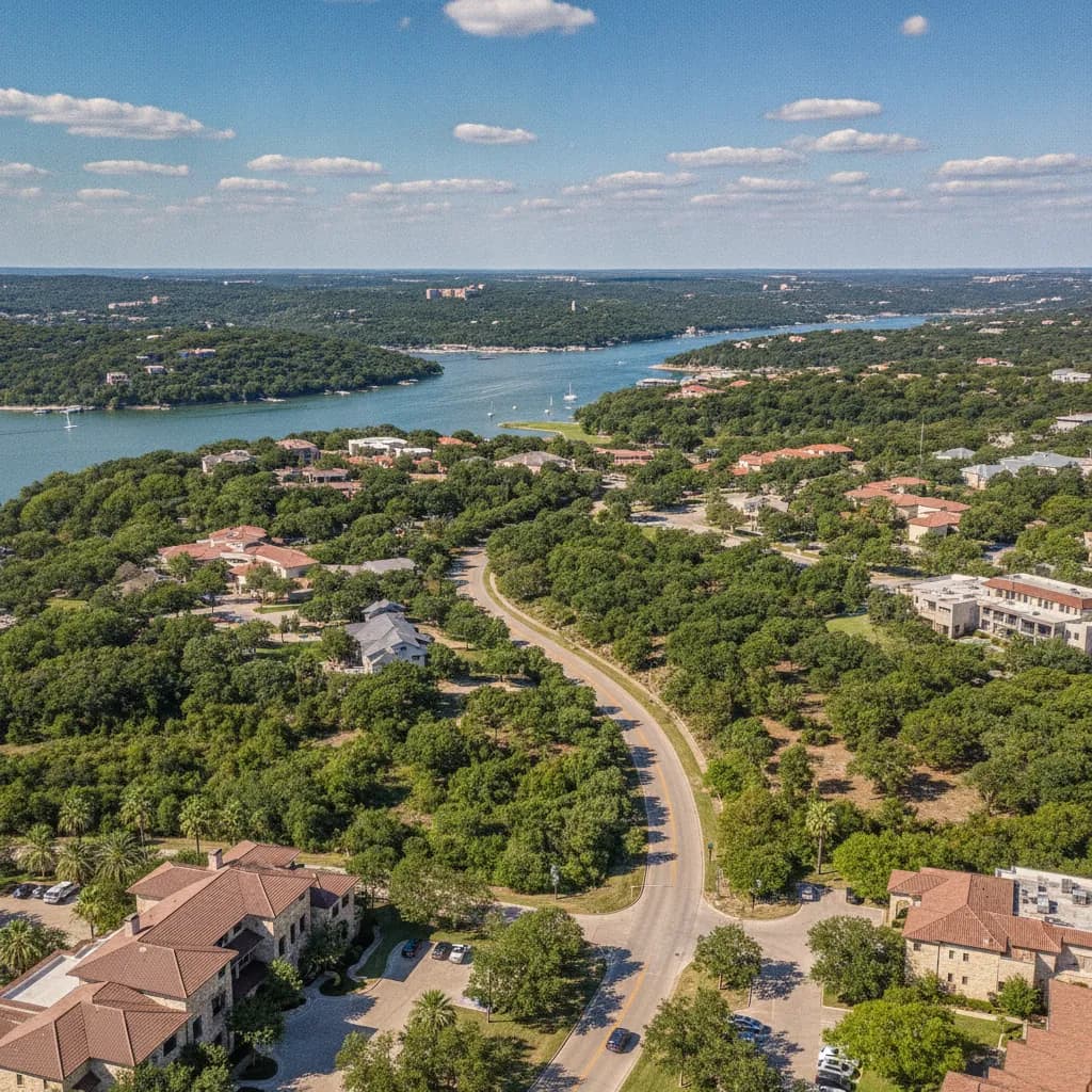 View of Lakeway, TX