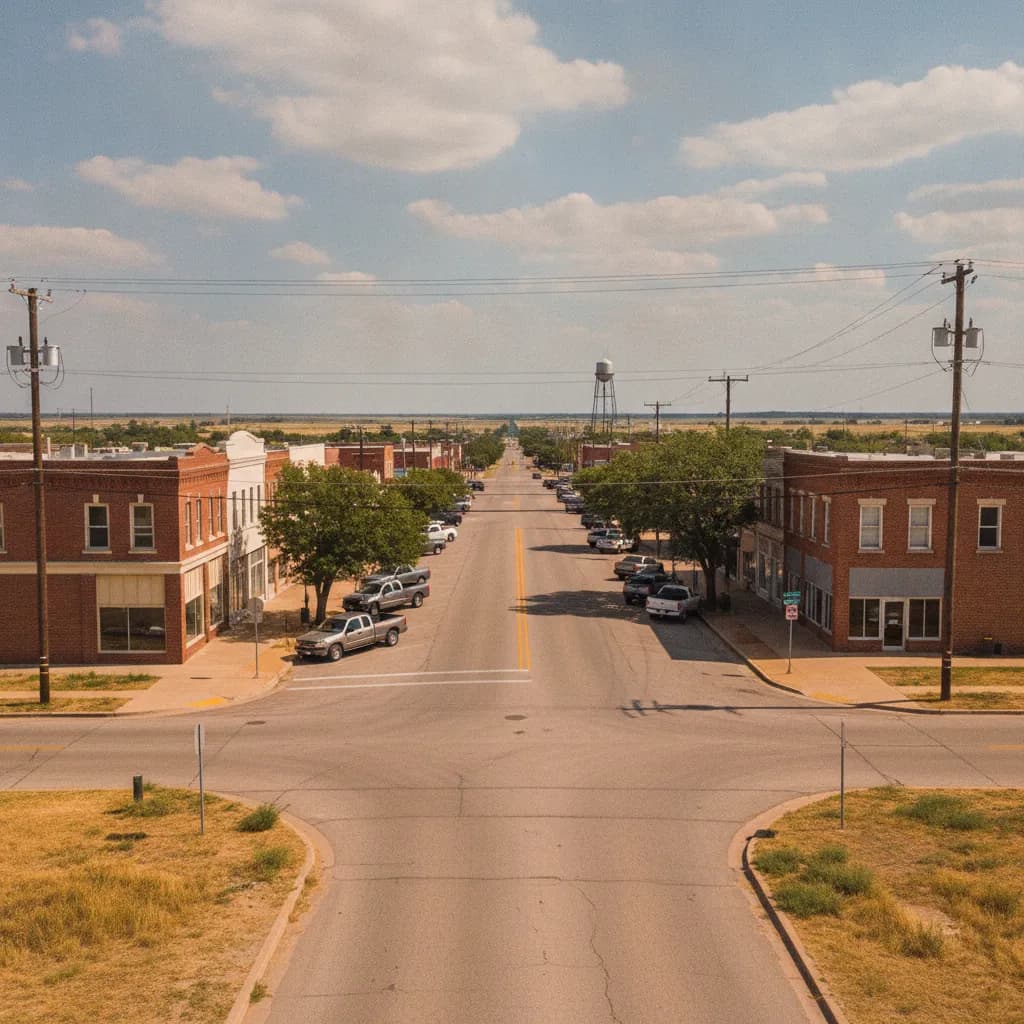 View of Levelland, TX