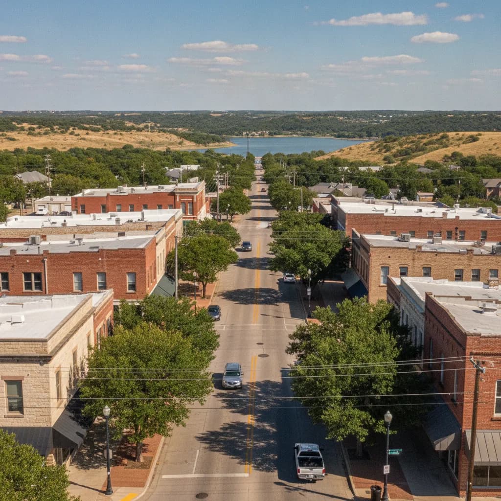 View of Lewisville, TX