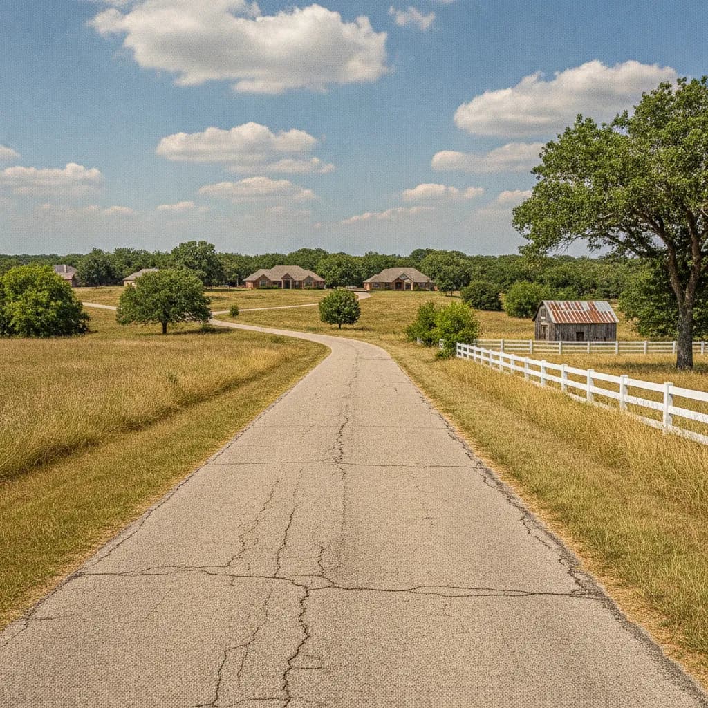 View of Lucas, TX