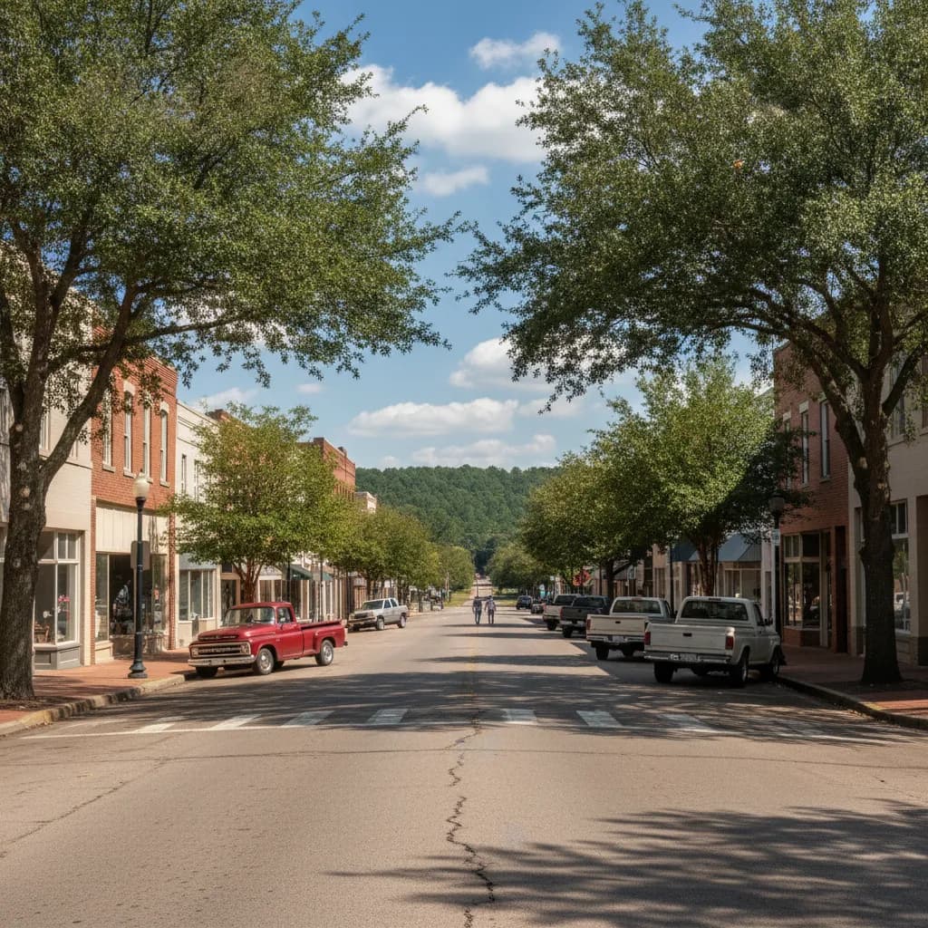 View of Lufkin, TX