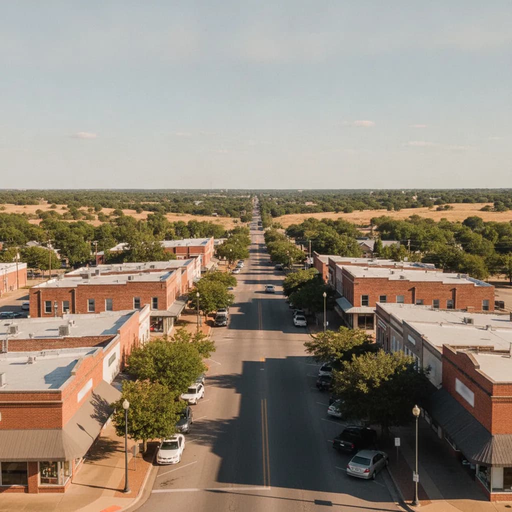 View of Mabank, TX