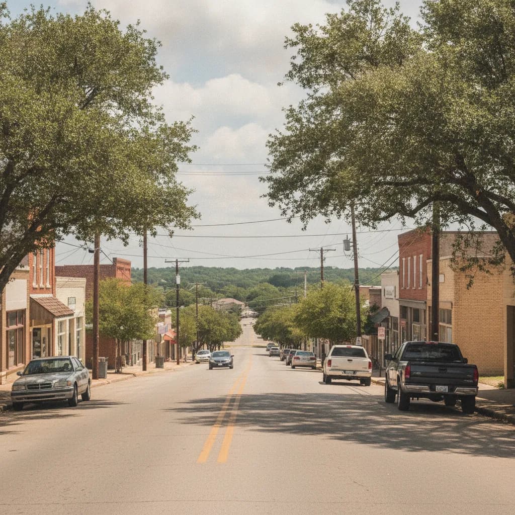 View of Manor, TX