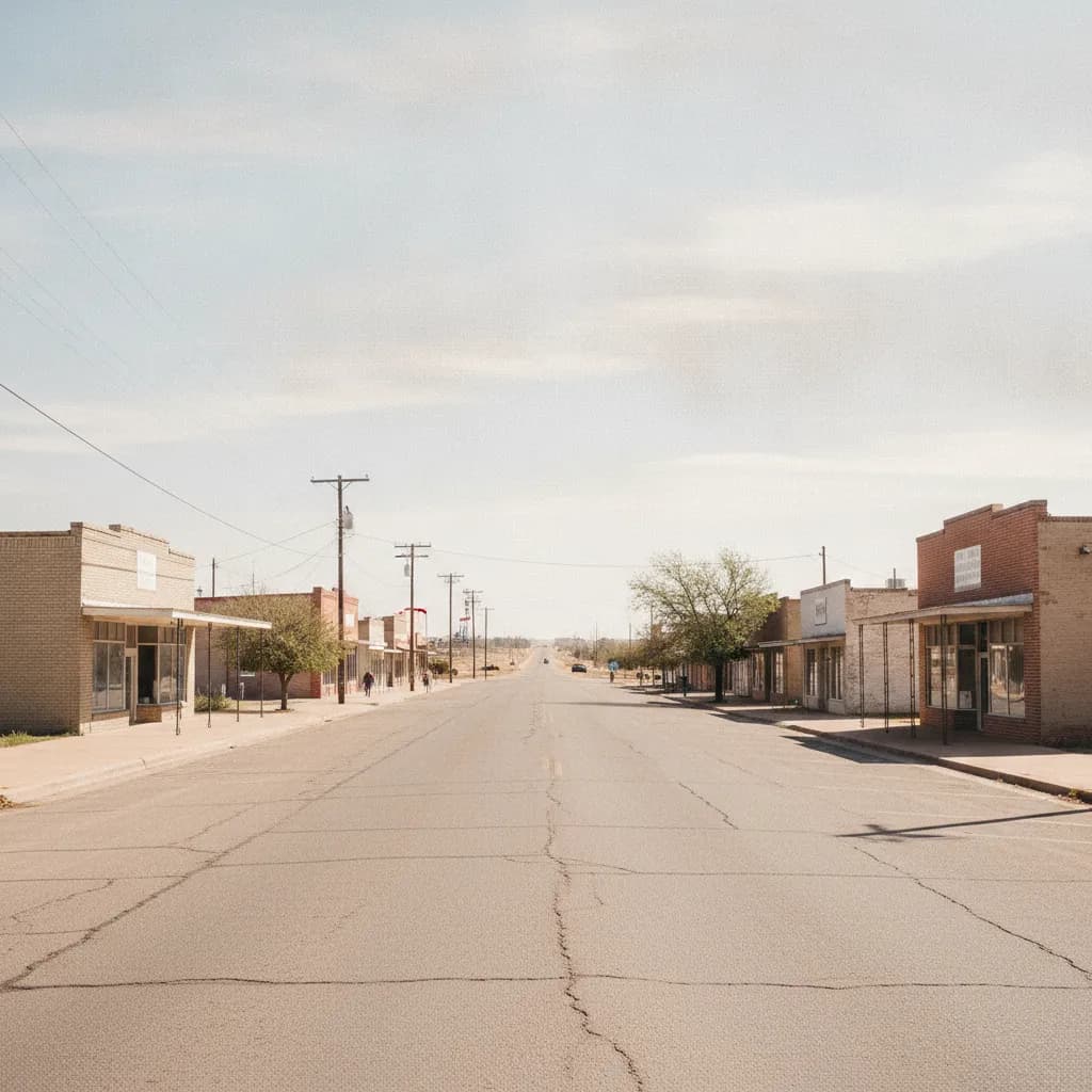 View of Monahans, TX