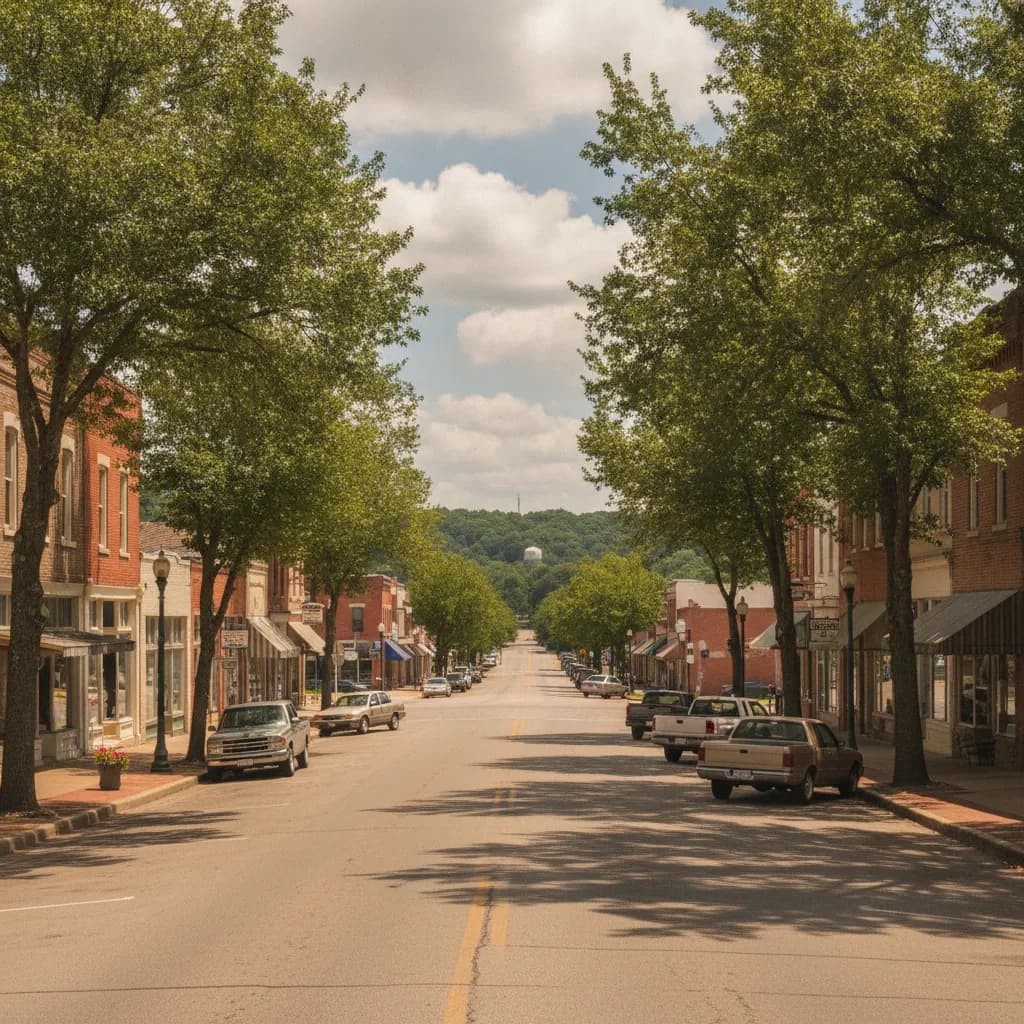 View of New Boston, TX