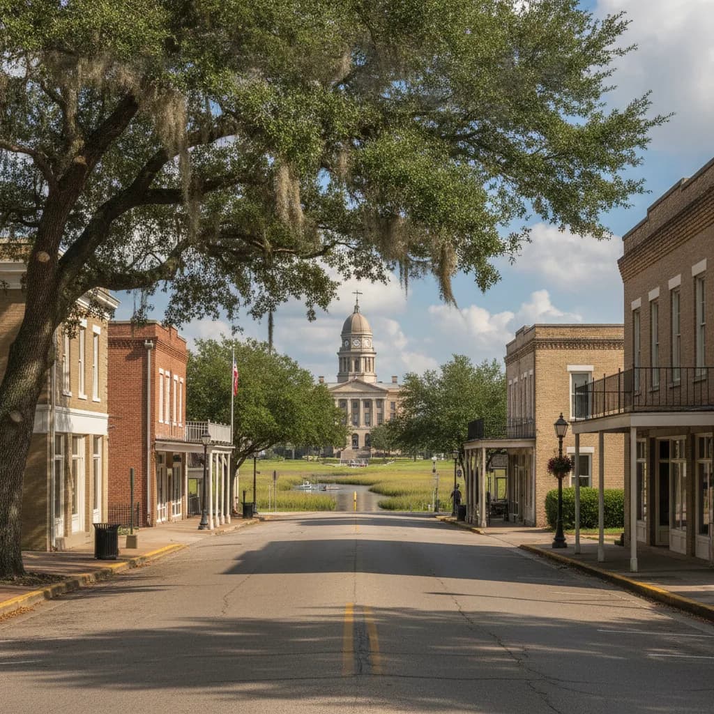 View of Orange, TX