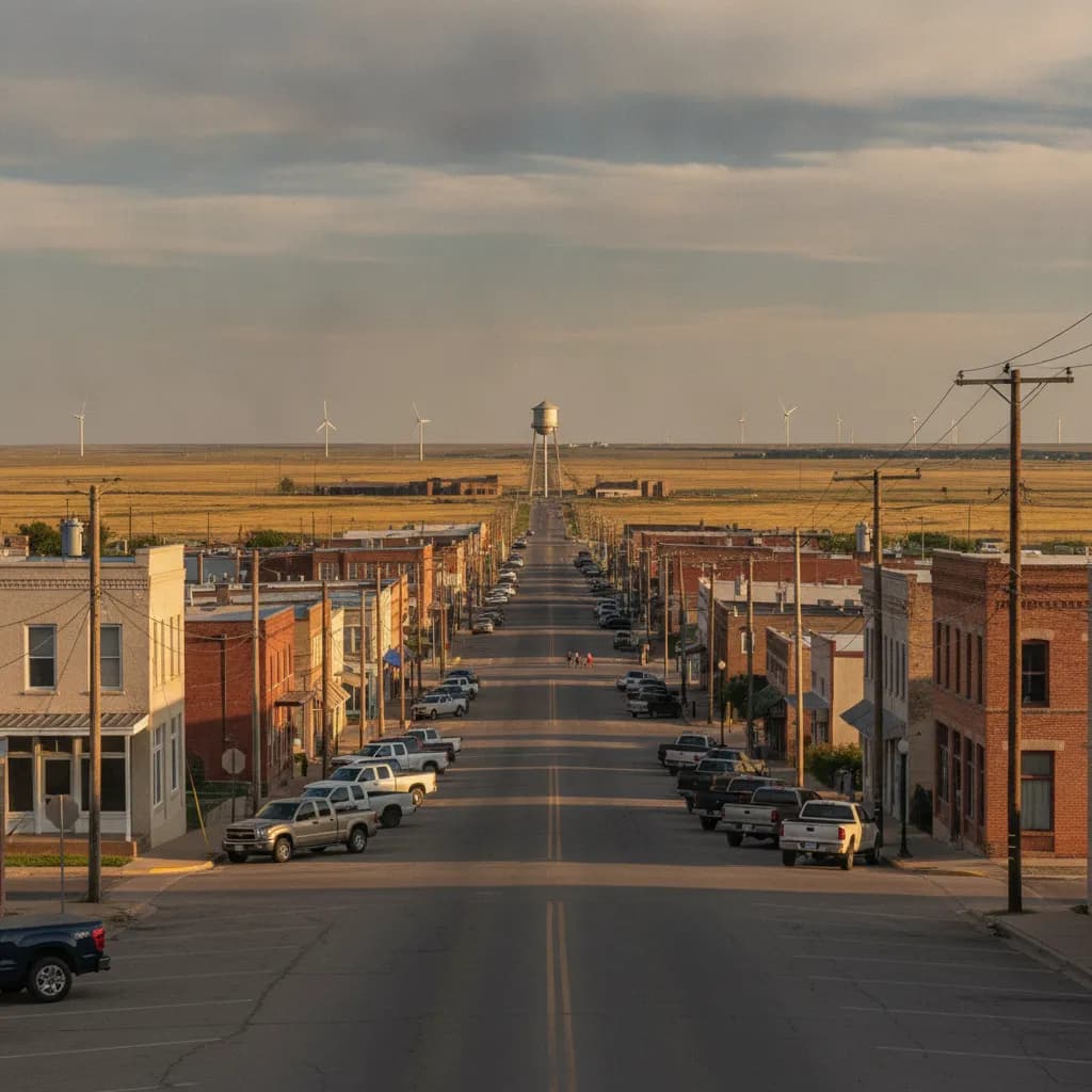 View of Pampa, TX