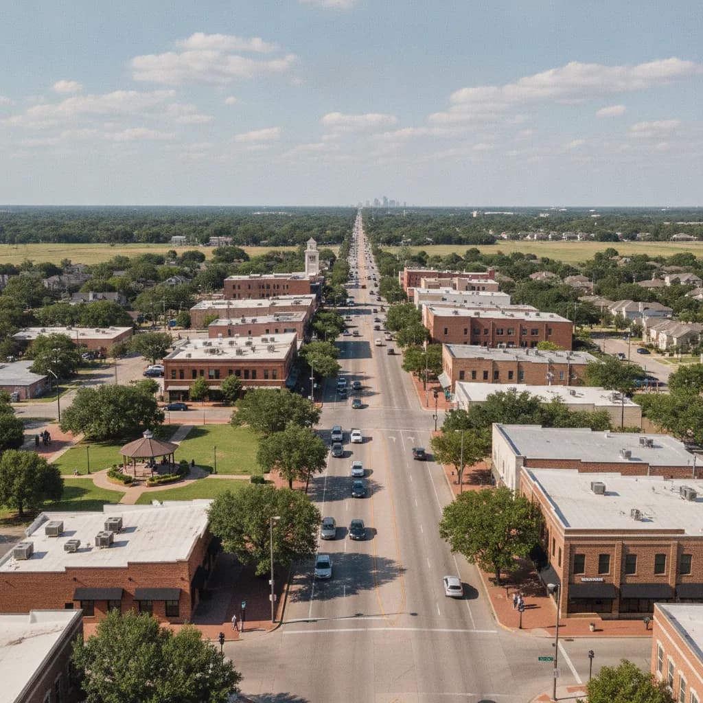 View of Pearland, TX