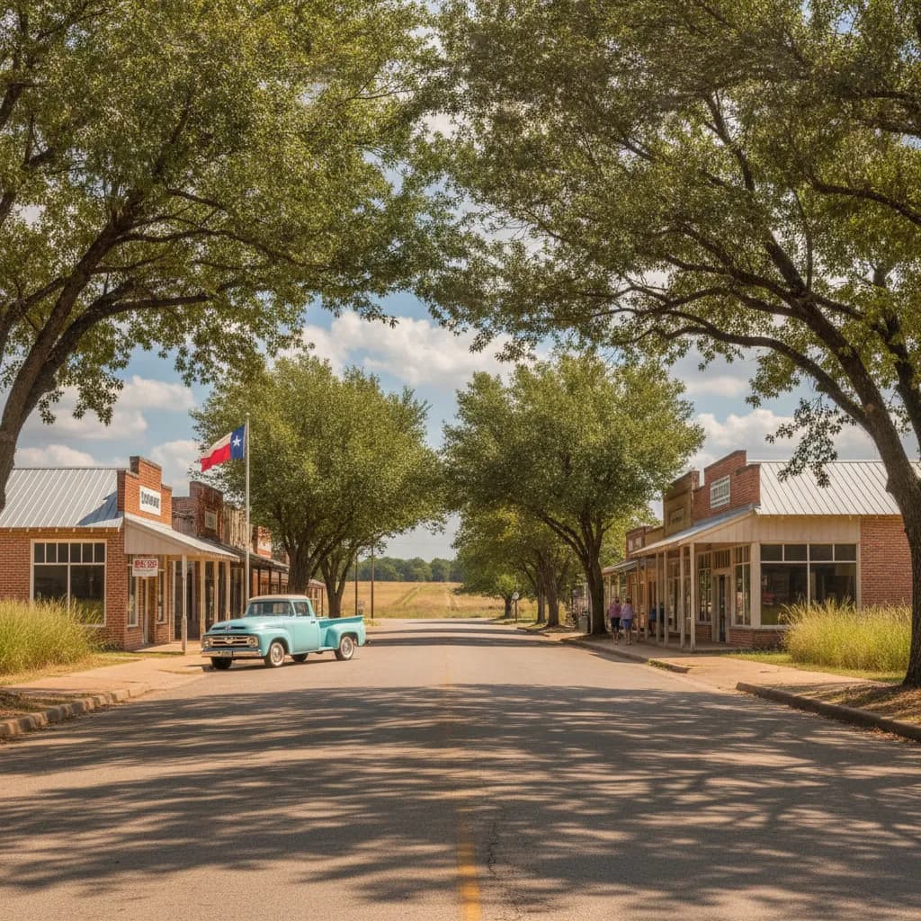View of Pecan Grove, TX