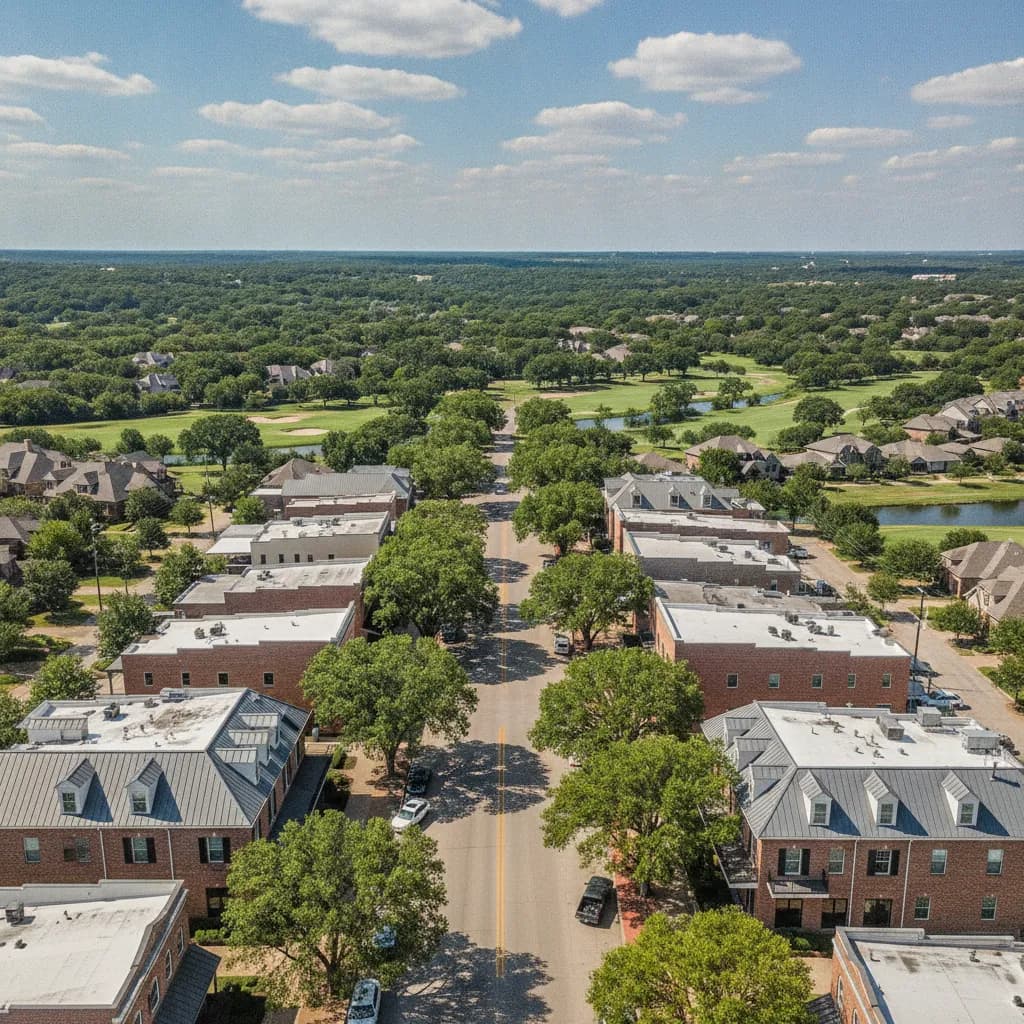 View of Pecan Plantation, TX
