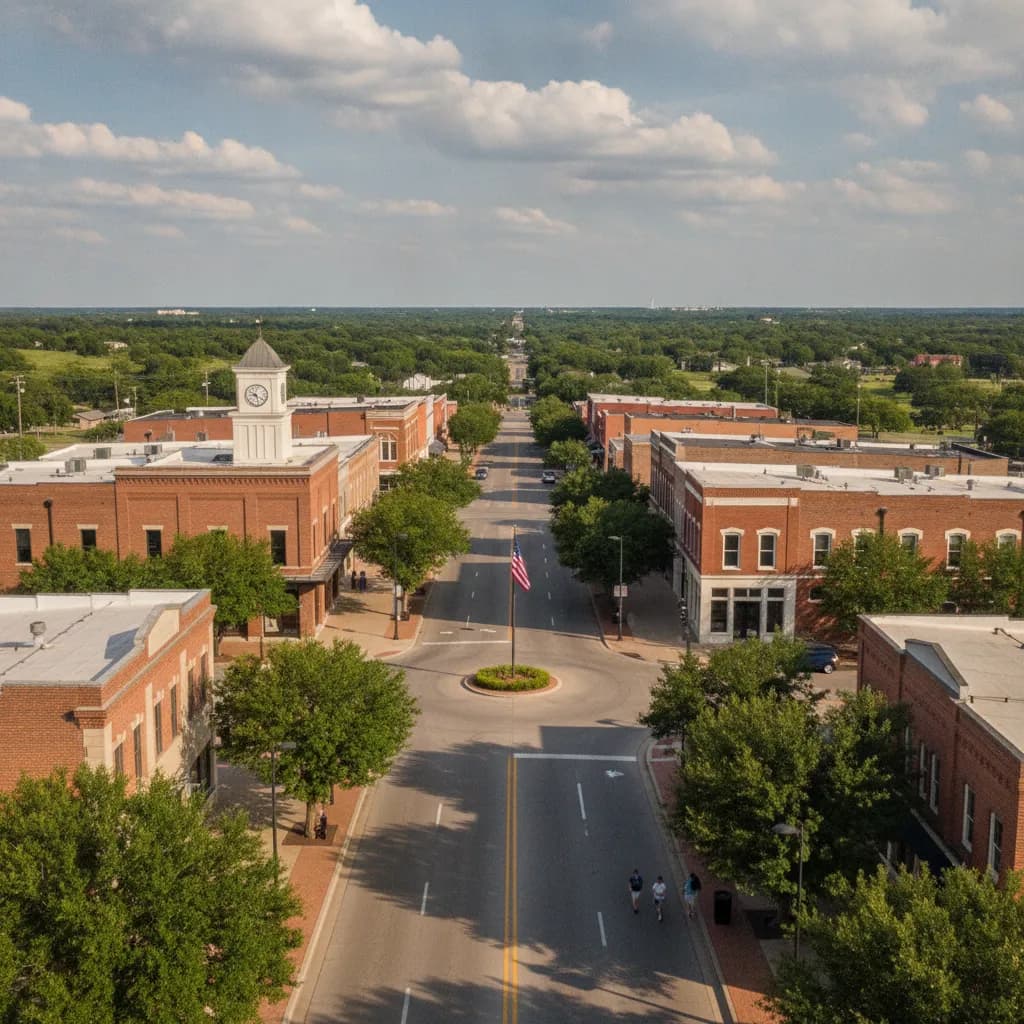 View of Prosper, TX