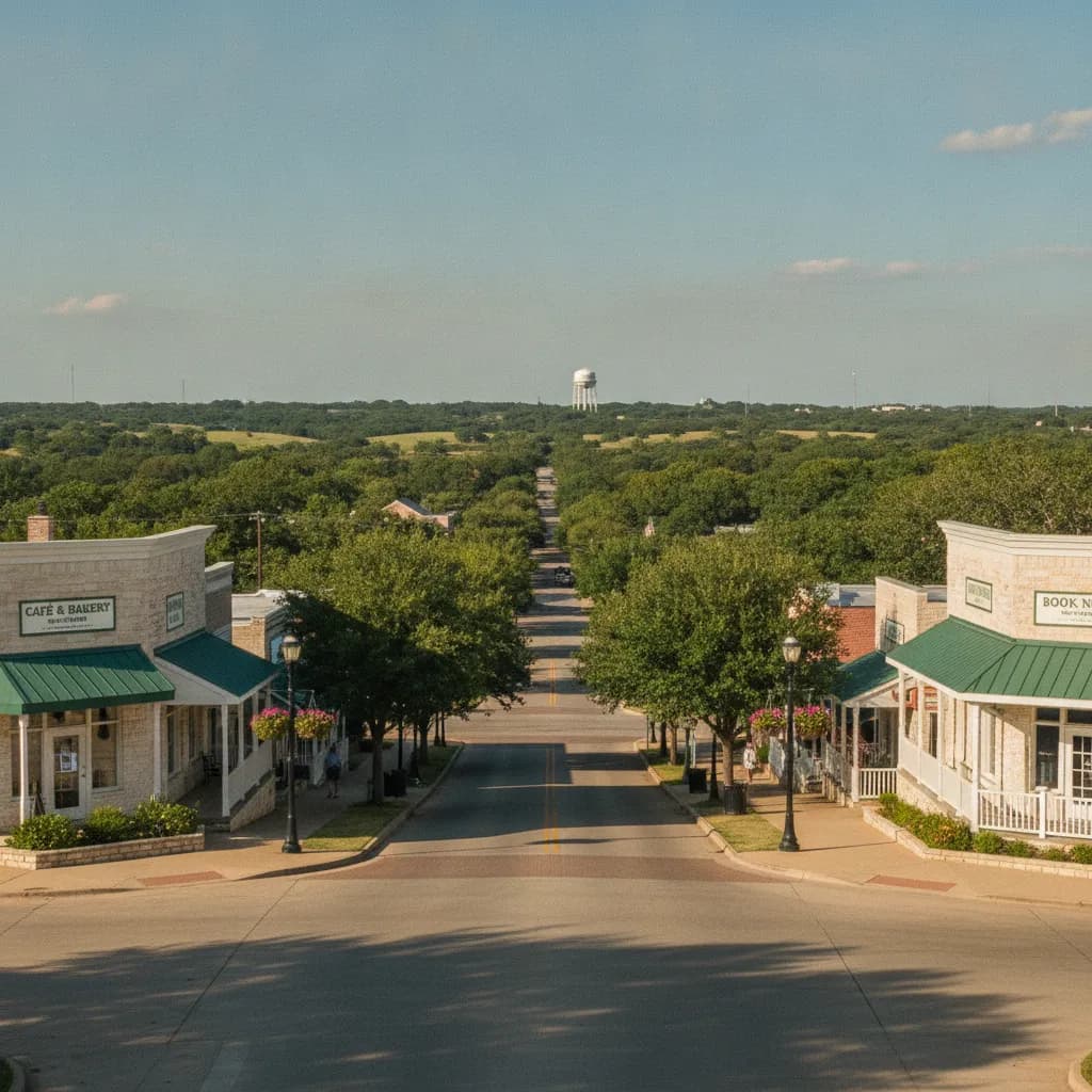 View of Providence Village, TX