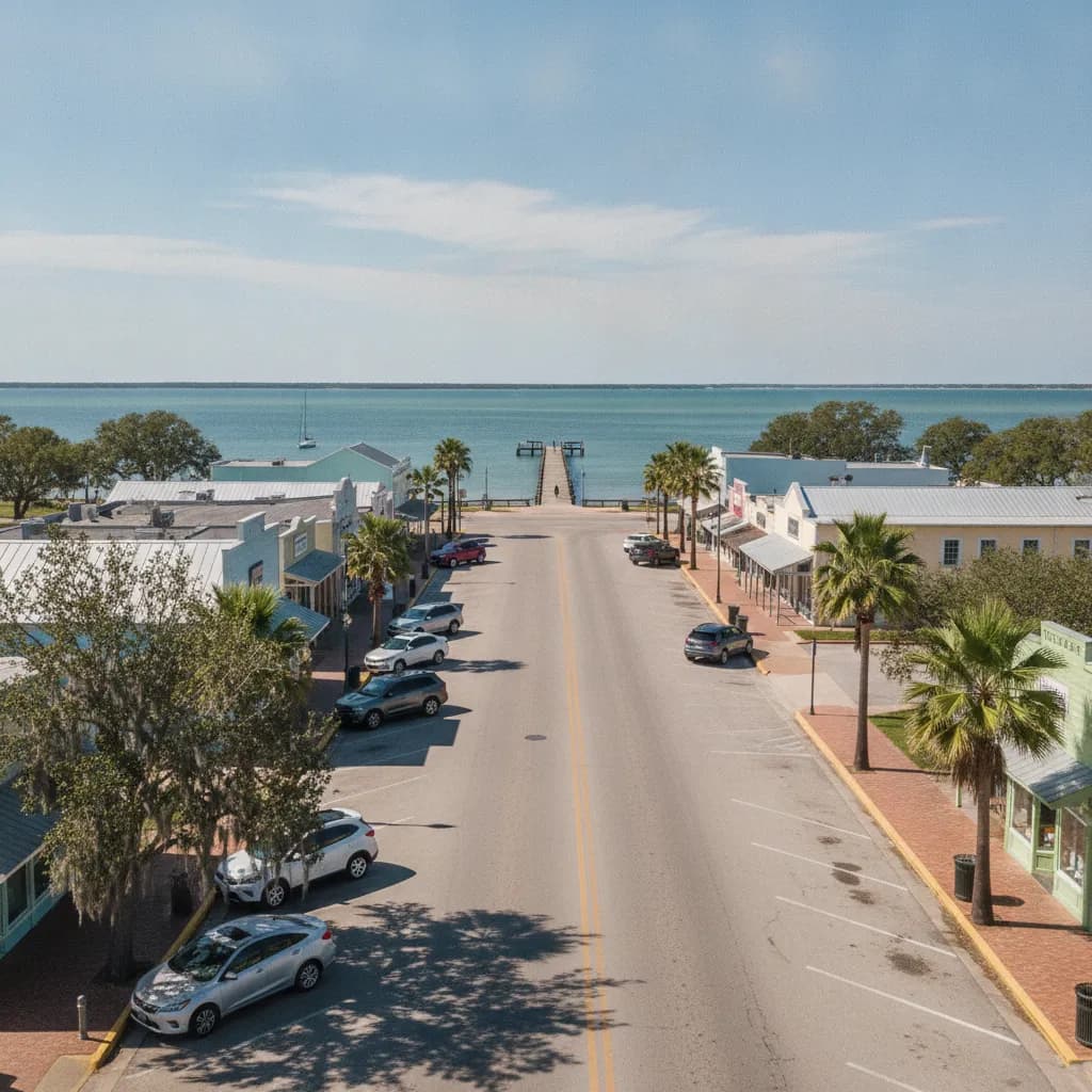 View of Rockport, TX