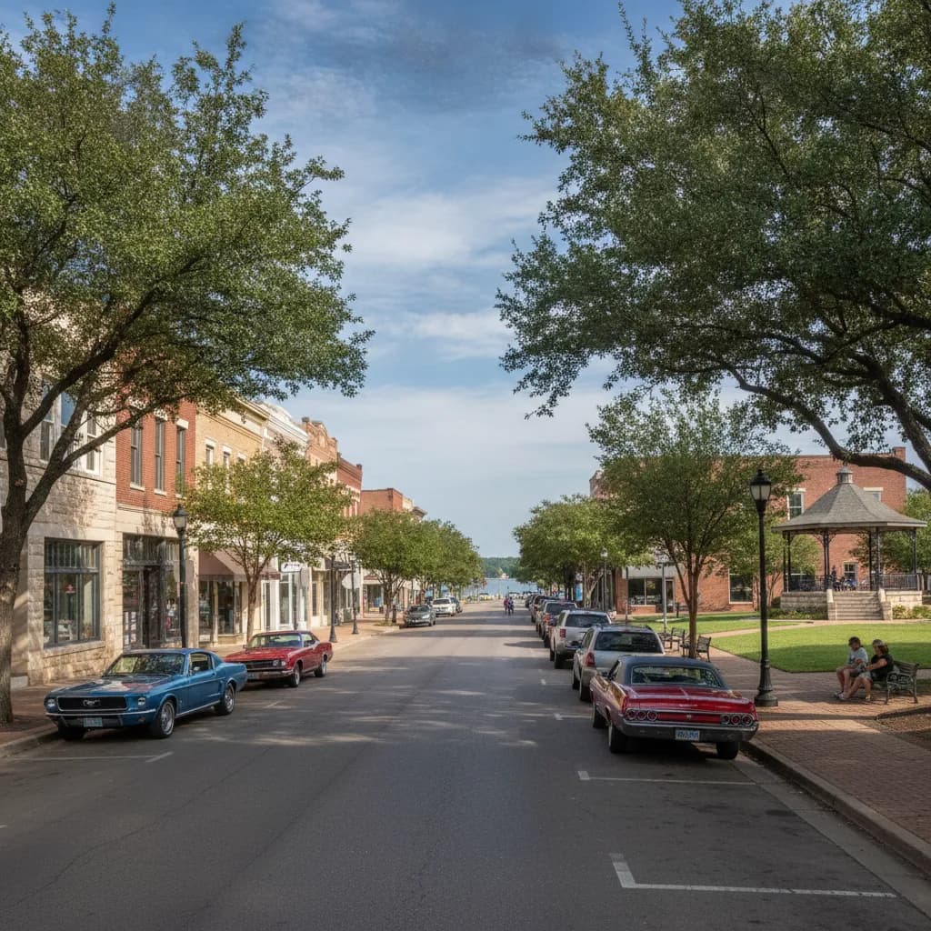 View of Rockwall, TX
