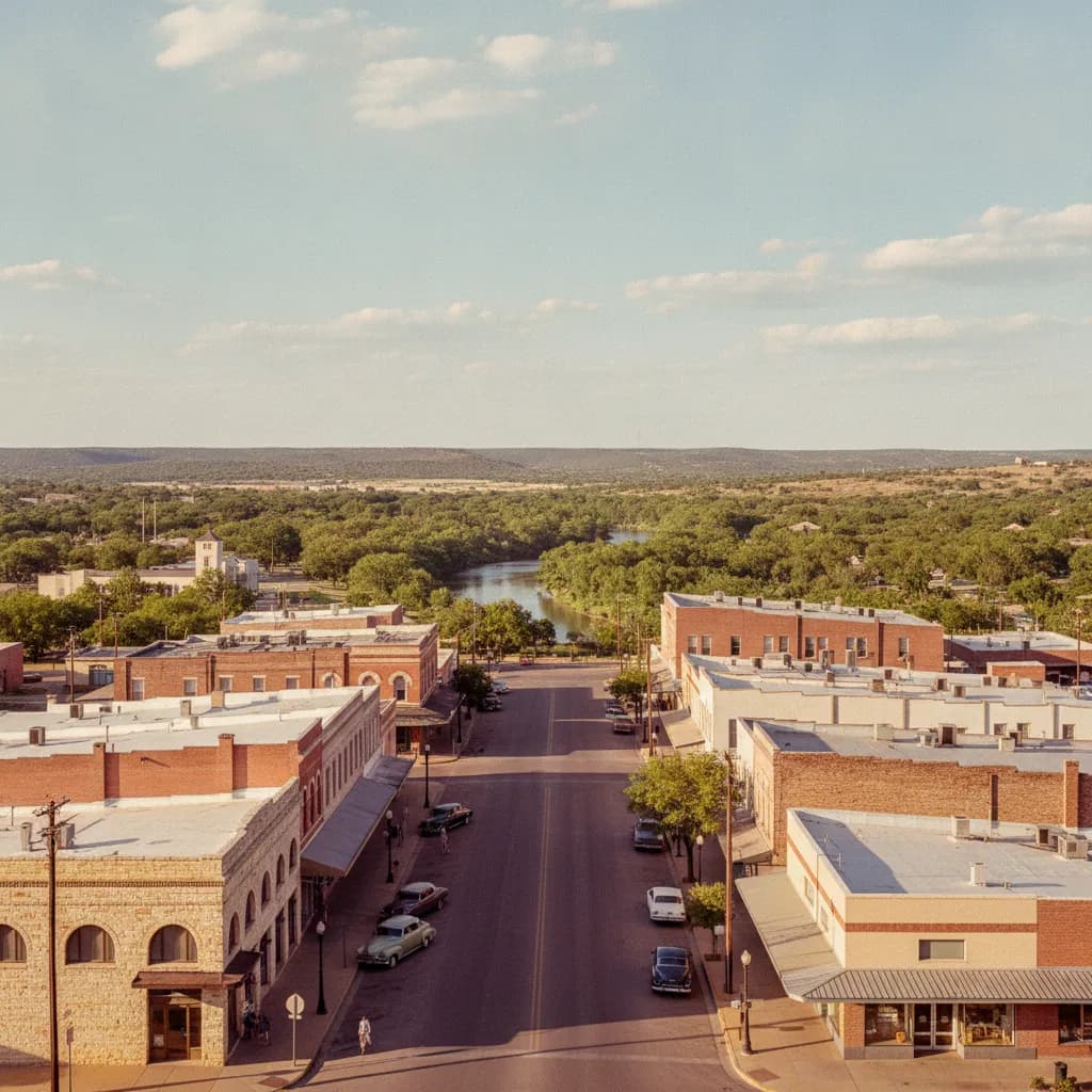 View of San Angelo, TX