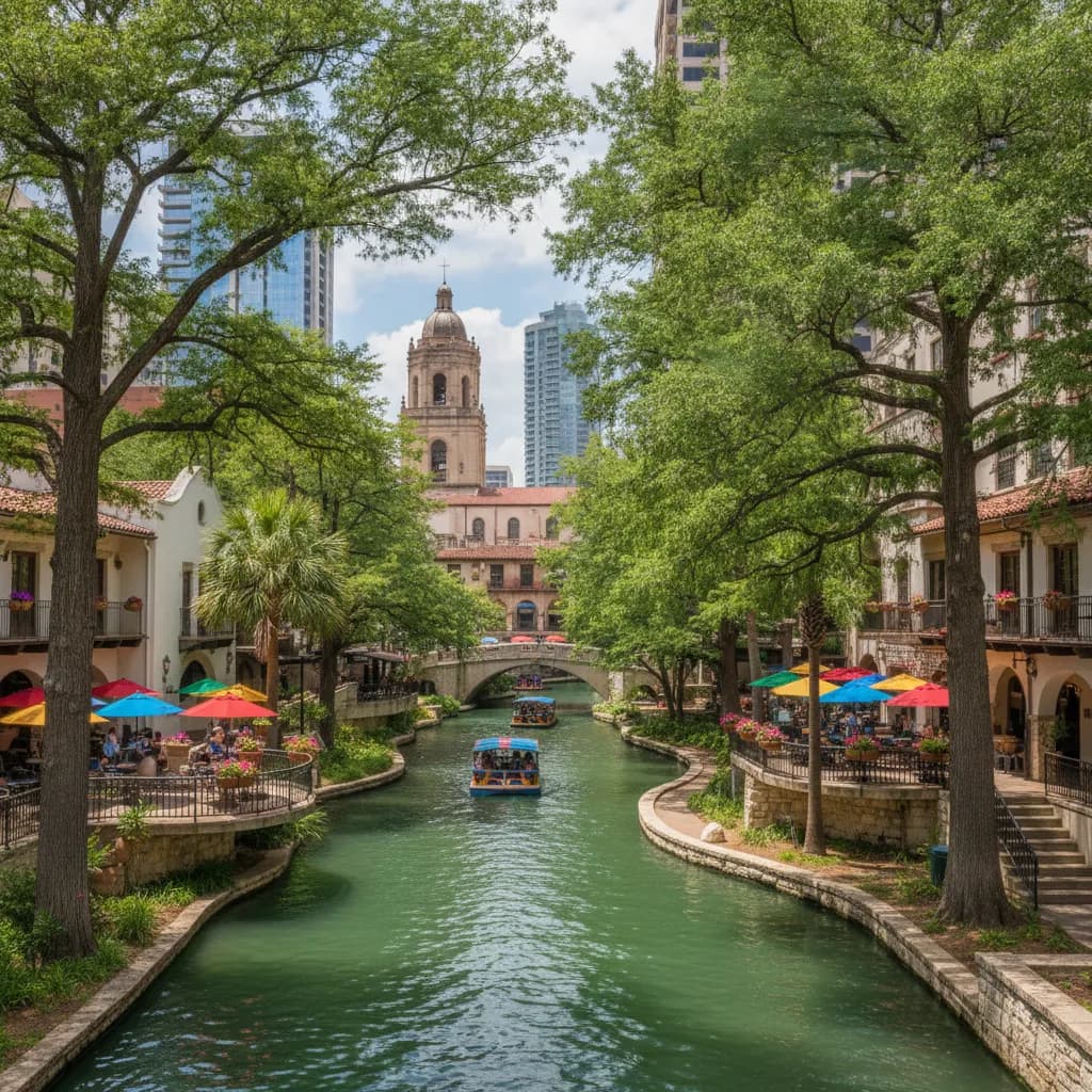 View of San Antonio, TX