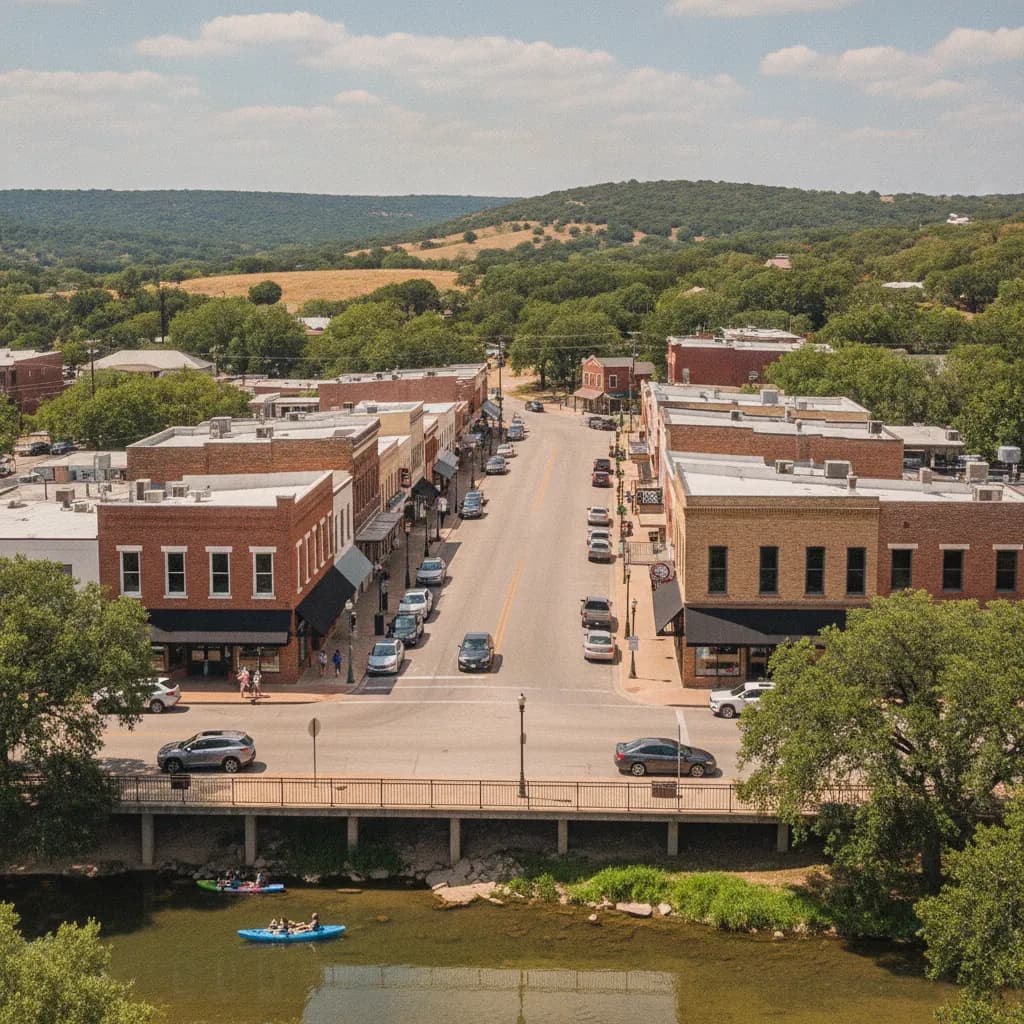 View of San Marcos, TX