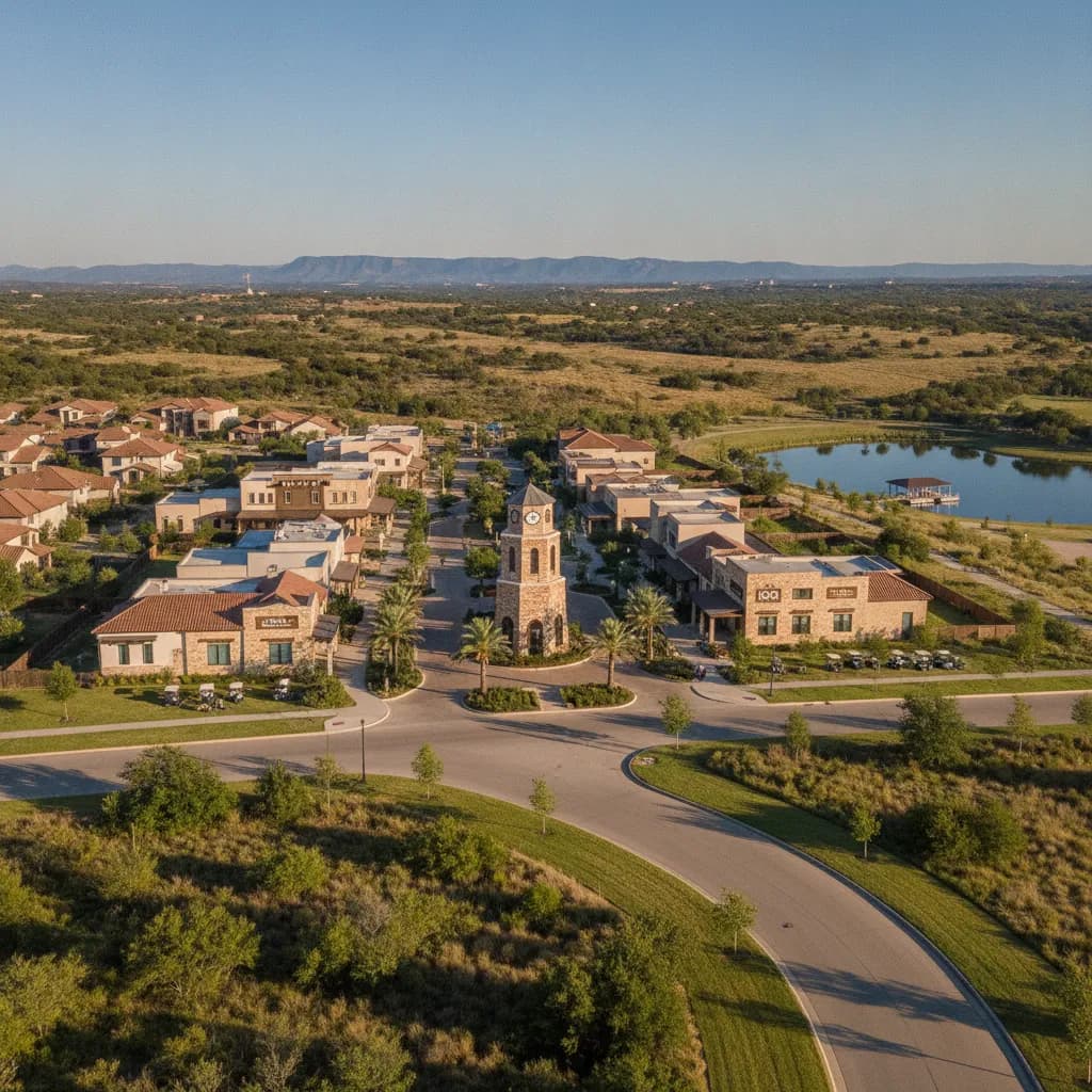 View of Santa Rita Ranch, TX