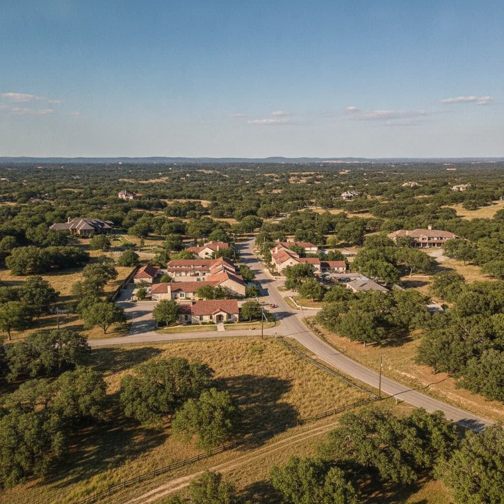 View of Scenic Oaks, TX