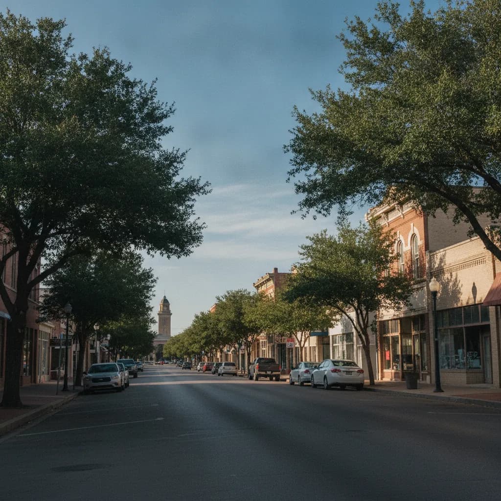 View of Sherman, TX