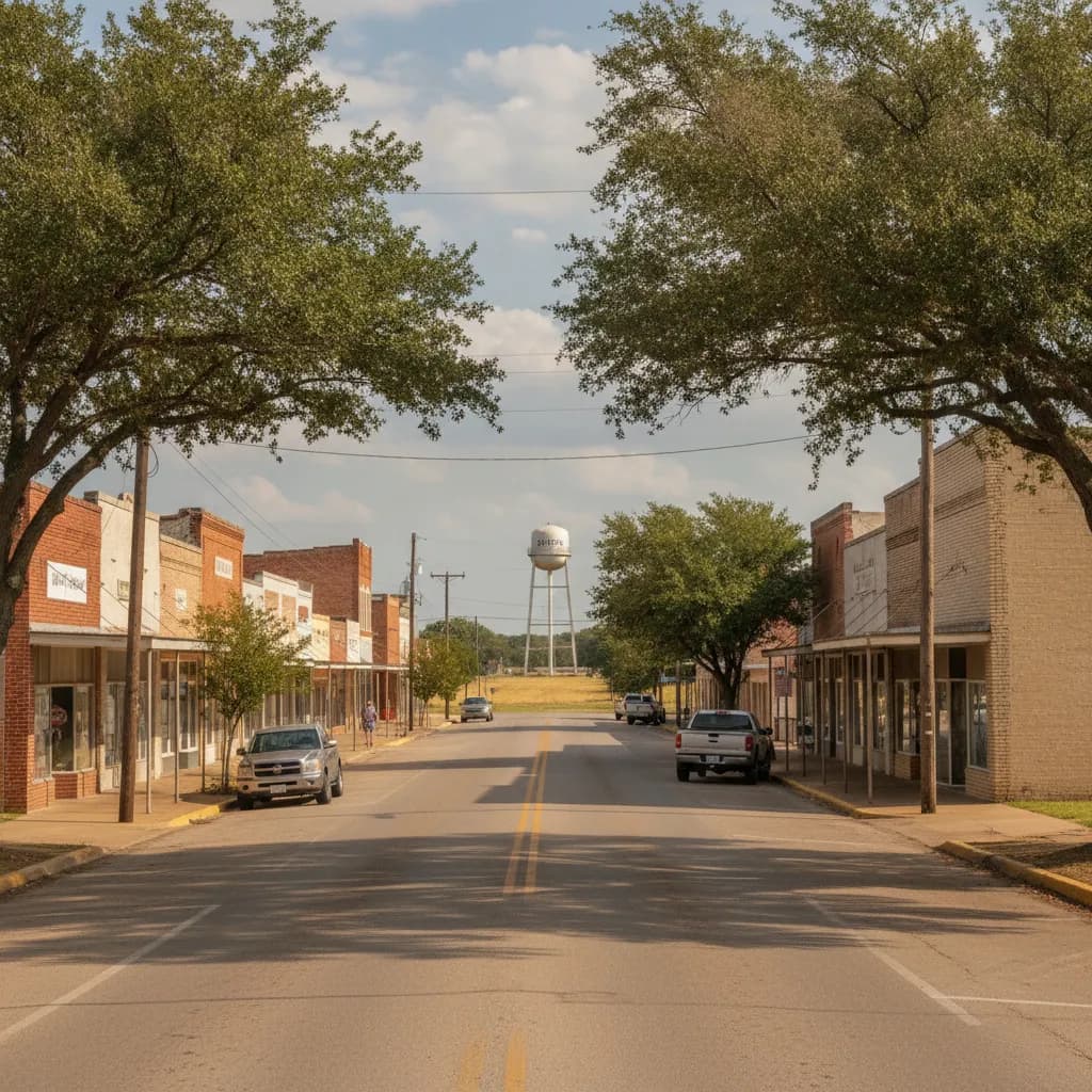 View of Sinton, TX