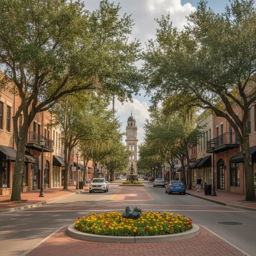 View of Sugar Land, TX
