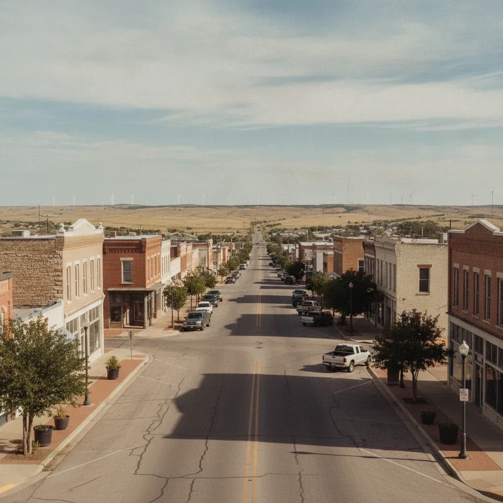 View of Sweetwater, TX