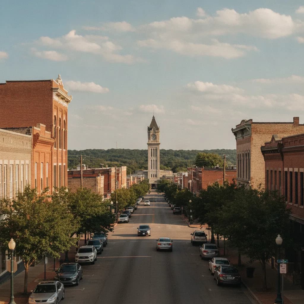 View of Texarkana, TX