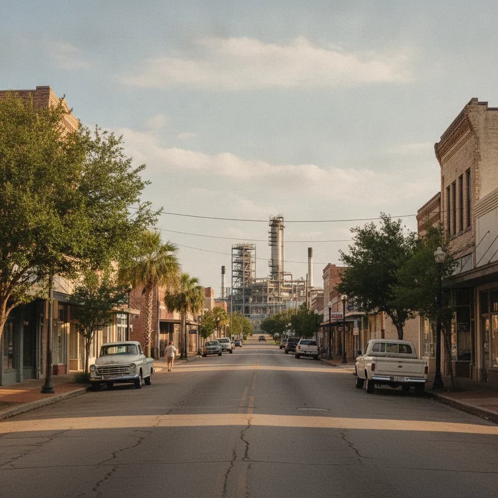 View of Texas City, TX