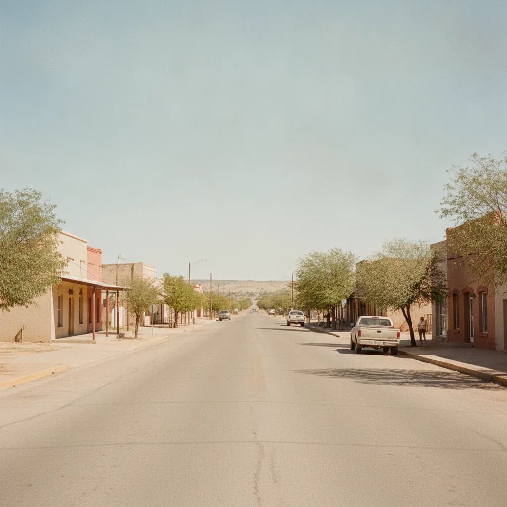 View of Zapata, TX