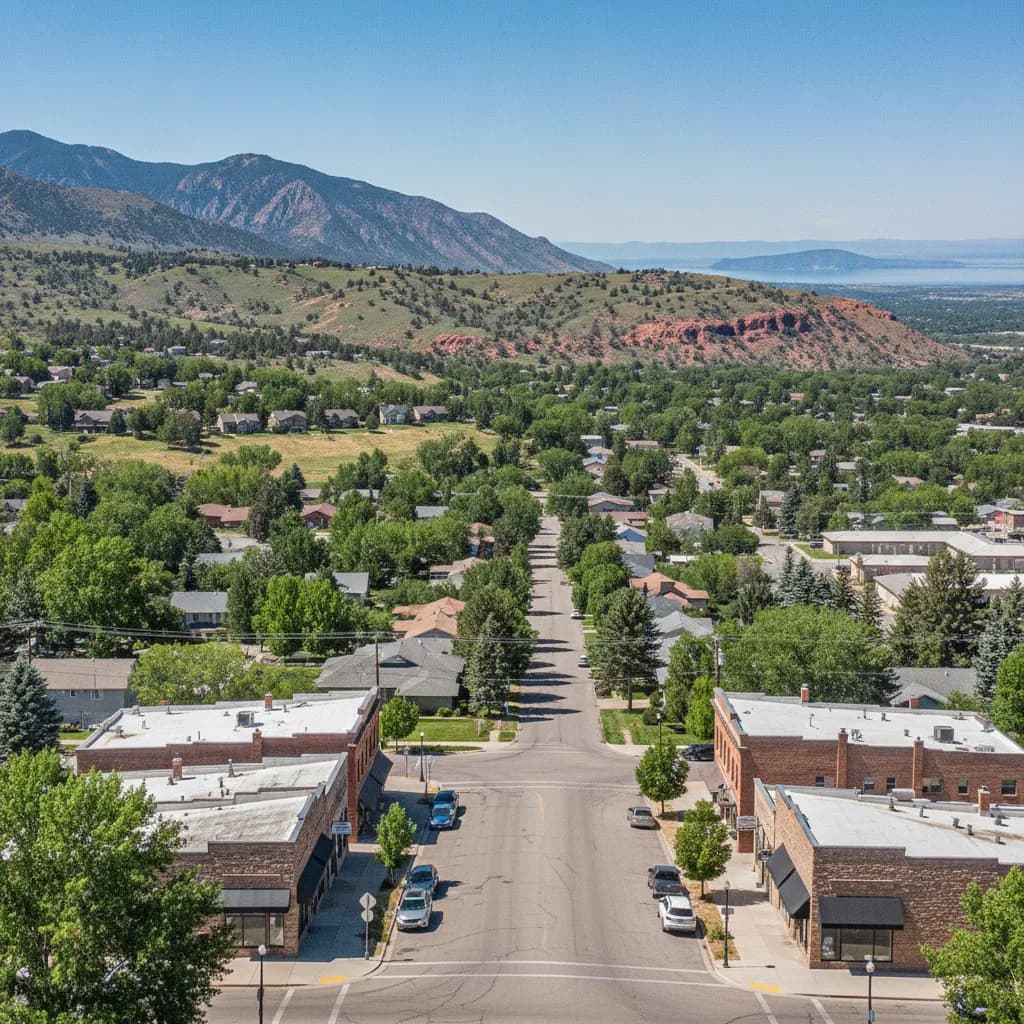 View of Bountiful, UT