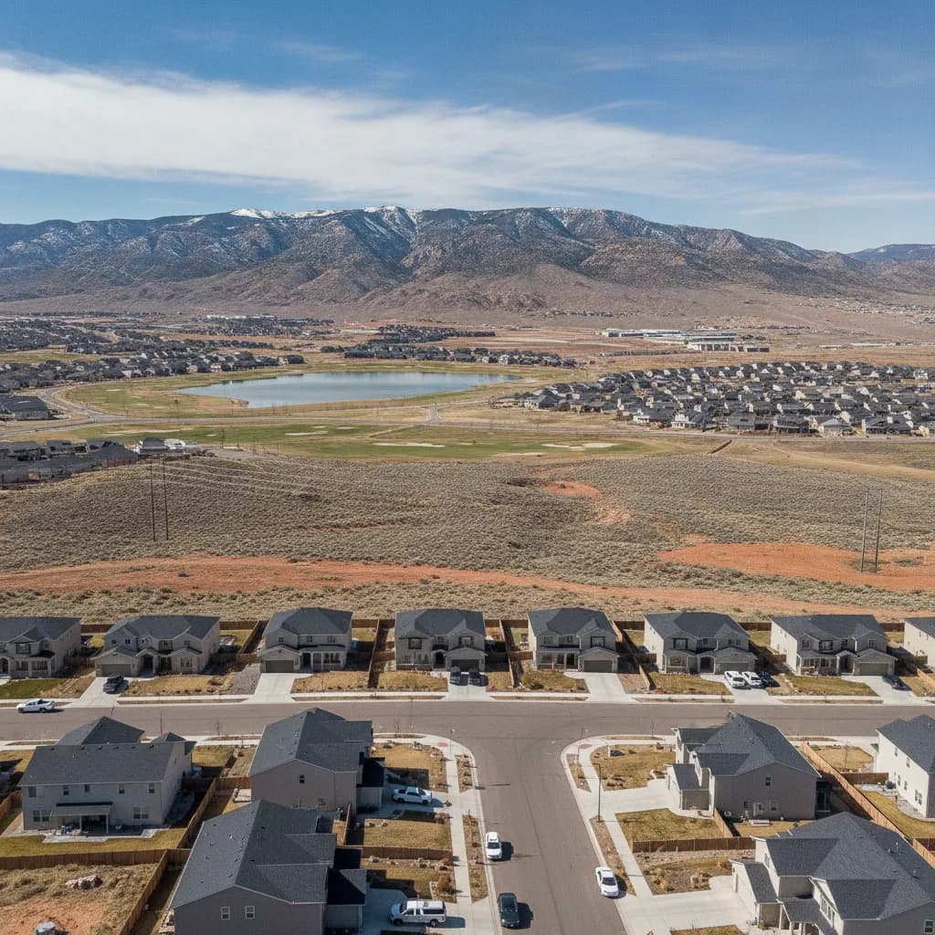 View of Eagle Mountain, UT