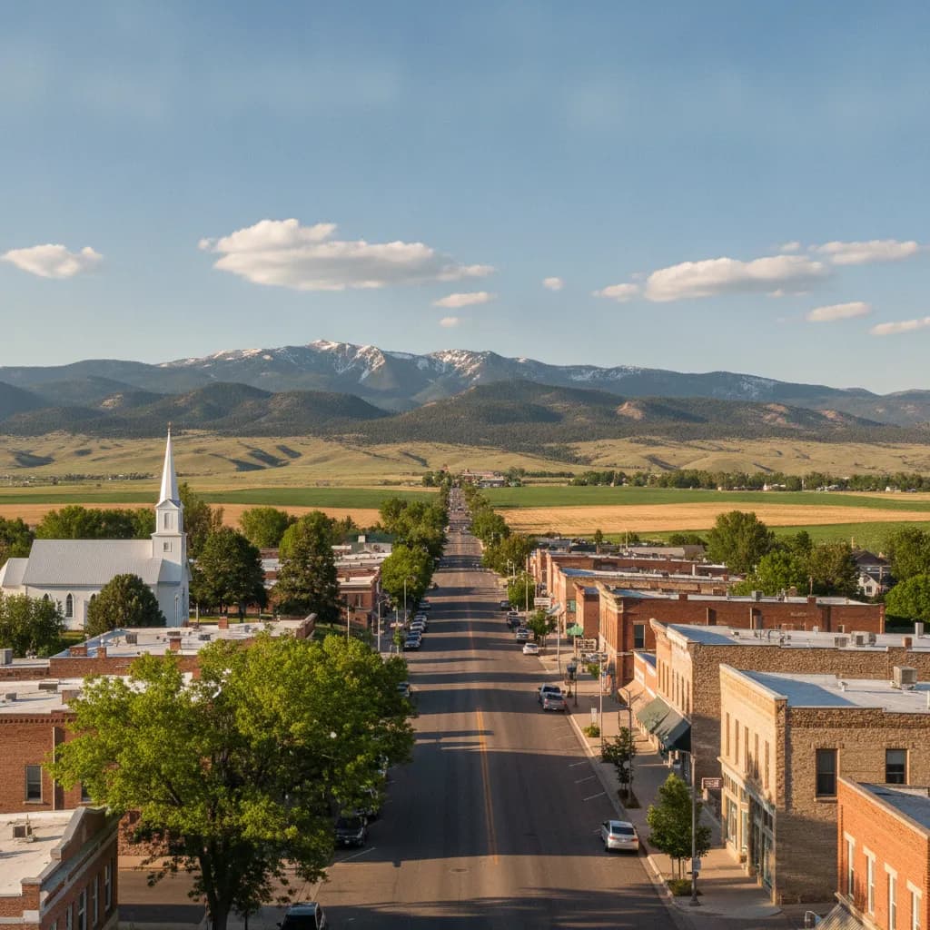 View of Ephraim, UT