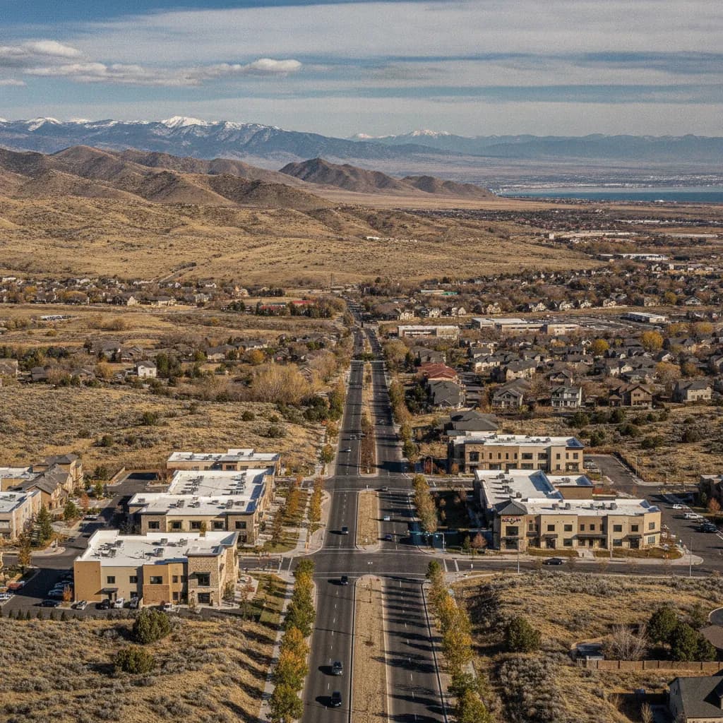 View of Herriman, UT