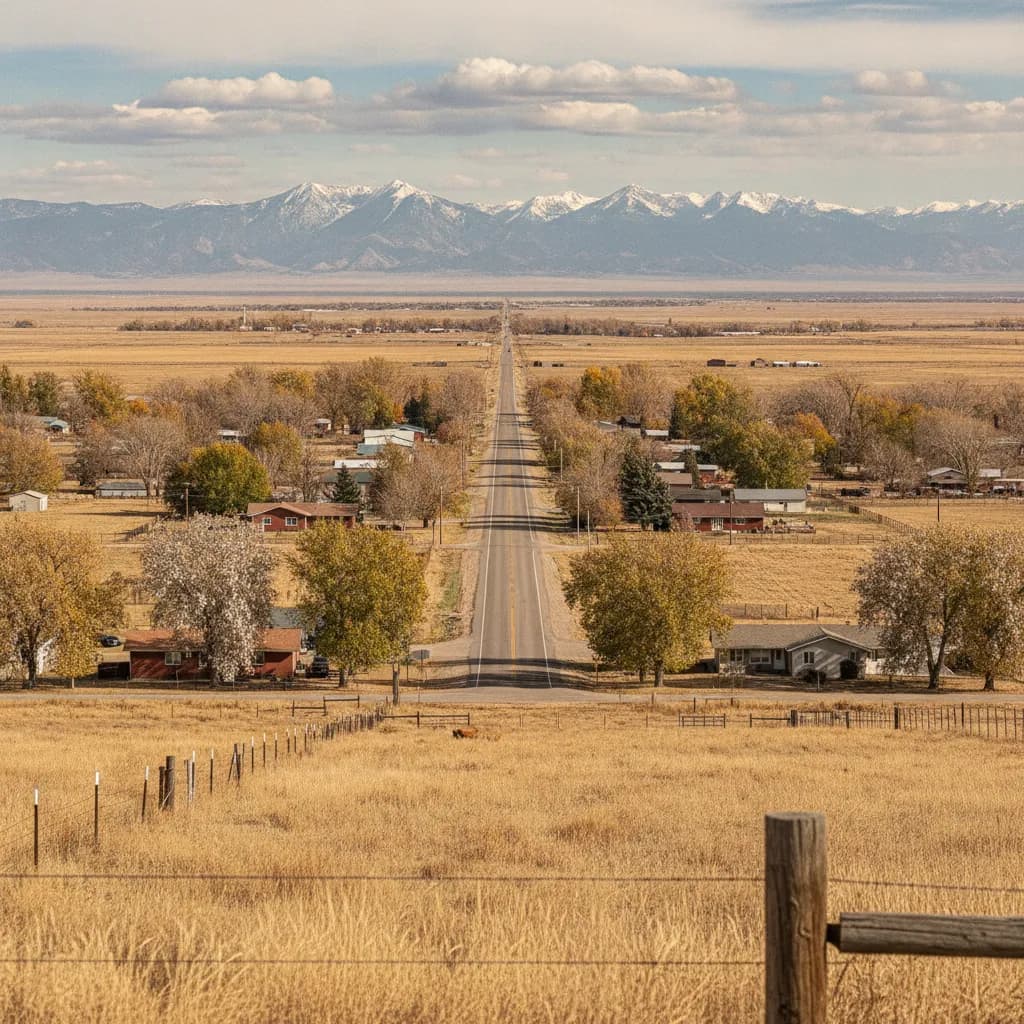 View of Hooper, UT